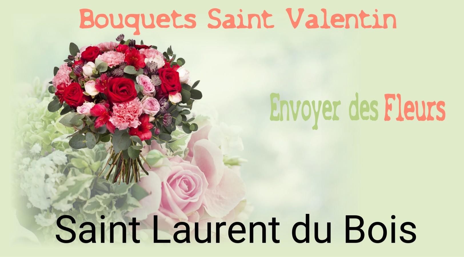 Roses de Saint-Valentin livrées à Saint-Laurent-du-Bois